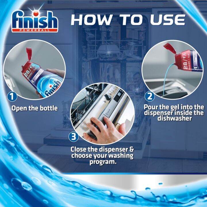 finish-น้ำยาล้างจาน-สำหรับเครื่องล้างจาน-แบบเจล-all-in-1-max-gel-dishwasher-fast-dissolving-regular-original-700-ml