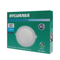 [สินค้าใหม่ ] SYLVANIA  ดาวน์ไลท์ฝังฝ้า BRAVO LIGHTER LED IV RD 9W  มีให้เลือก 2 แสง (แสงเดย์ไลท์ / แสงวอร์มไวท์)