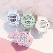 Popular logo fashion electronic watch han edition contracted junior high