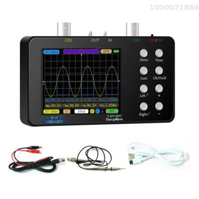 ออสซิลโลสโคปแบบดิจิตอลแบบพกพาขนาดกะทัดรัด50ม. Oscilloscope 10ม. ออสซิลโลสโคปแบบใช้มือถือในปัจจุบันแบบ Lissajous 6A การวัดรูปคลื่นกระแสไฟฟ้าออสซิลโลสโคปแบบสองช่องทางการขยายตัวหลายโหมด