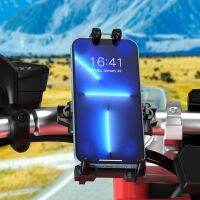 【CW】 Plastic Motorcycle Mobilephone Handle Bar Holder Fast Release Rotatable Bracket Rack Accessories