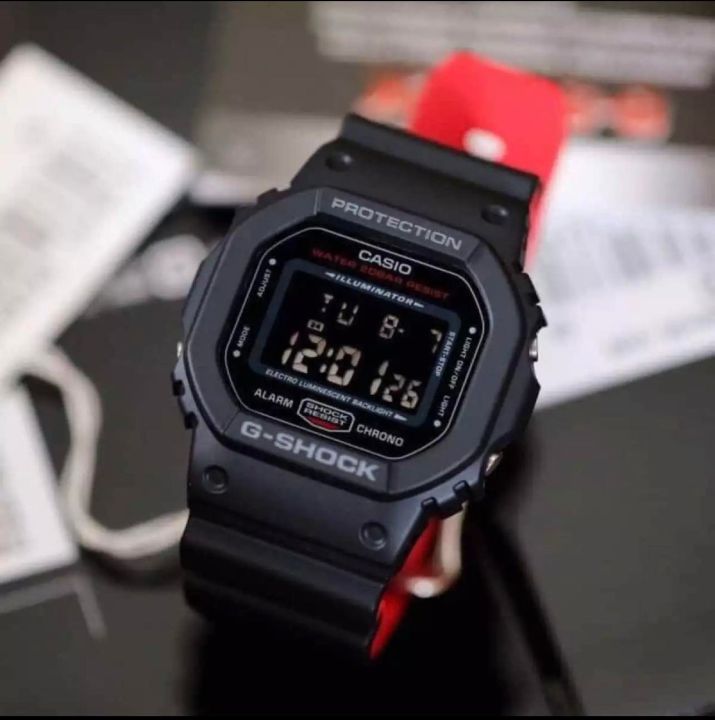 casio-shock-แท้100-รุ่นdw-5600hr-1dr-นาฬิกาข้อมือชาย-ของแท้100-จัดส่งพร้อมกล่องคู่มือใบประกันศูนย์cmg-1