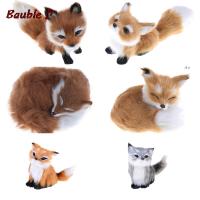 12 รูปแบบ Mini Squatting Fox รุ่นน่ารักจำลอง Fox ของเล่นตกแต่งบ้านงานแต่งงานวันเกิดของขวัญตุ๊กตา Plush ของเล่น-rangse22