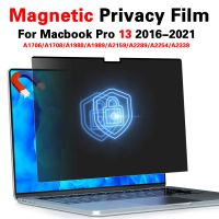 For MacBook Pro 13 inch A1706 A1708 A1989 A2159 A2289 A2254 A2338 Magnetic Adsorption Privacy Filter Screens Protective film