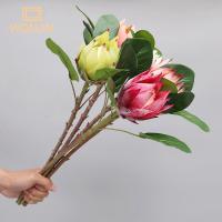 【YF】∈  WQNJIN 55cm Big Branch Artificial Plastic Fake Monarch Magnolia Wedding