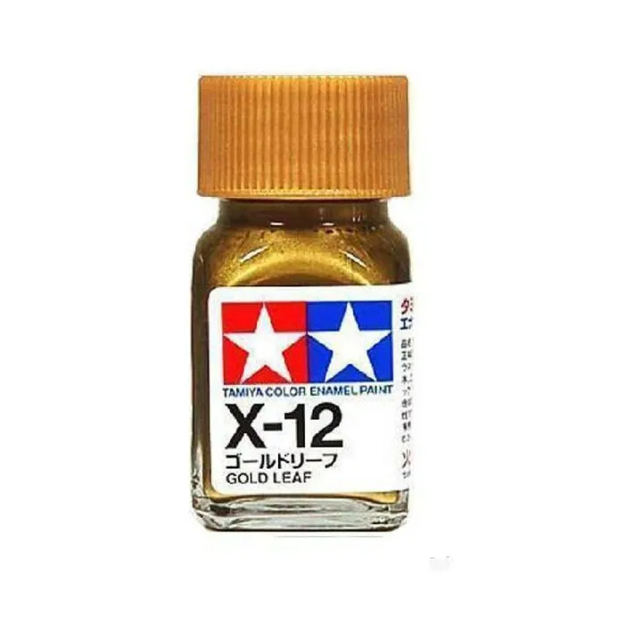 TAMIYA ENAMEL PAINT X12 GOLD LEAF Lazada