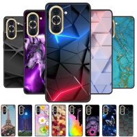 เคส Philander Shop】สำหรับ Huawei Nova 10เคสหลังซิลิโคน TPU นิ่มสีดำ10 SE Wolf สำหรับ Huawei Nova 10 Pro ปลอกครอบฝาครอบ Nova10 Pro 10SE