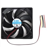 【CW】 1pcs cooler 120mm 4pin pwm fan Pc case housing for computer cooling 12v temperature controller heat radiator 1800PRM