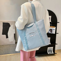 อะนิเมะ Sanrio Tote Bag Melody Kawaii onpompuri กระเป๋าสะพาย helterno messenger กระเป๋าถือ Cinnamoroll Kuromi High-Cap- acity ของขวัญ