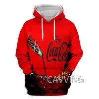 CAVVING 3D พิมพ์ Coke Hoodies Hooded Sweatshirts Harajuku Hoodie เสื้อเสื้อผ้าสำหรับผู้หญิง/ผู้ชาย H01