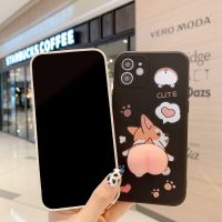 เคสโทรศัพท์การ์ตูนรูปสุนัข A60s A49 S23 A57 A56 A26 P36 Vision 1 Plus 1 Pro เคสหลังโทรศัพท์แบบนิ่มบีบอัดลายพีช