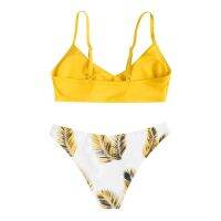 simba-ph simba-ph loral Random Print Bikini Set Push-Up Swimsuit Beachwear Padded Swimwear