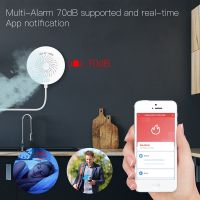 สมาร์ท Zigbee ก๊าซรั่วตรวจจับเซ็นเซอร์ที่ติดไฟได้ Tuya สมาร์ทบ้านสมาร์ทชีวิต Tuya App การควบคุมระยะไกล (สหภาพยุโรปปลั๊ก)