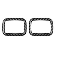 huawe Car Roof Audio Speaker Horn Frame Sticker Cover Interior Trim Cover Carbon Fiber for Toyota Sienta 2022 2023 RHD