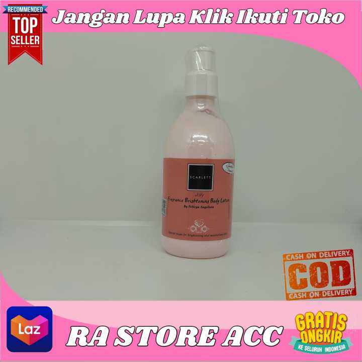 SCARLETT BRIGHTENING BODY LOTION // HANDBODY JOLY SCARLETT // SCARLETT