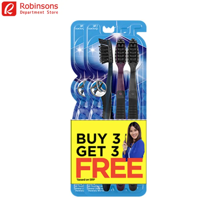 [BUNDLE PACK] Buy 3 & Get 3 Free Oral-B Cross-Action Indicator | Lazada PH