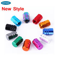 New Style Car Wheel Tire Valve Caps Tyre Rim Stem Covers With Rubber Seal Airdust Waterproof For Auto Motorcycles Trucks Bikes