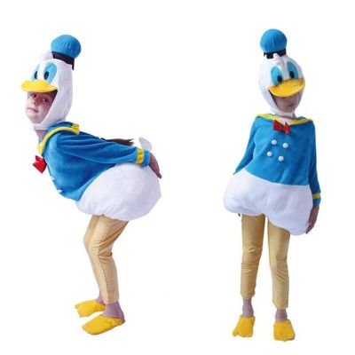Halloween Kids Cosplay Donald Duck Costume, Birthday Gifts for Kids, Christmas Prom Dresses for Girls and Boys