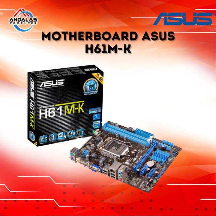 Motherboard Mainboard Mobo Asus H61MK Socket LGA 1155 Lazada Indonesia