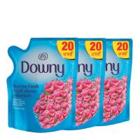 ดาวน์นี่ ซันไรซ์เฟรช น้ำยาปรับผ้านุ่ม สูตรเข้มข้น 120 มล. x 3 ถุง - Downy Concentrate Softener Sunrise Fresh 130 ml x 3