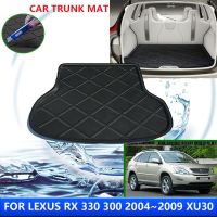 สำหรับ Lexus RX 330 300 2004 ~ 2009 2006 2007 2008 XU30แผ่นหุ้มกันรอยฝาหน้าฝาหลังกระโปรงรถดินสอเขียนขอบตากันน้ำอุปกรณ์เสริมป้องกันการเสื่อกันเปื้อน