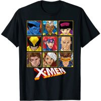 HOT ITEM!!Family Tee Couple Tee Marvel X-Men Character Panel Collage Logo T-Shirt