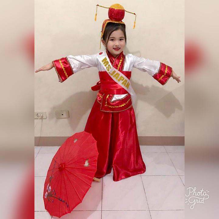 JAPAN / CHINA GIRL UNITED NATION COSTUME KIDS TO ADULT Lazada PH