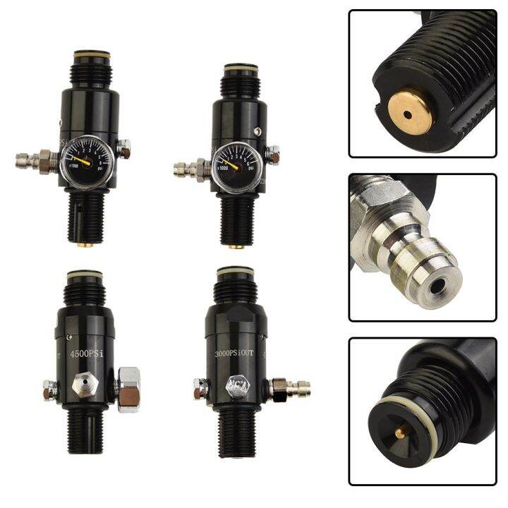 Pcp Air Compressor Hpa 4500psi Tank Regulating Valve Output Pressure