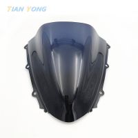 พอดีกับ CBR1000RR 04 05 06 07กระจกบังลมสีดำควันสำหรับ Honda CBR 1000 RR 1000RR 2004 2005 2006 2007คุณภาพสูงลม Deflectore