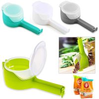 【jw】◄✲ﺴ  3pcs/Set Color Clip Oct Beans Food With Pour SpoutsEffortlessly Dispense Oats