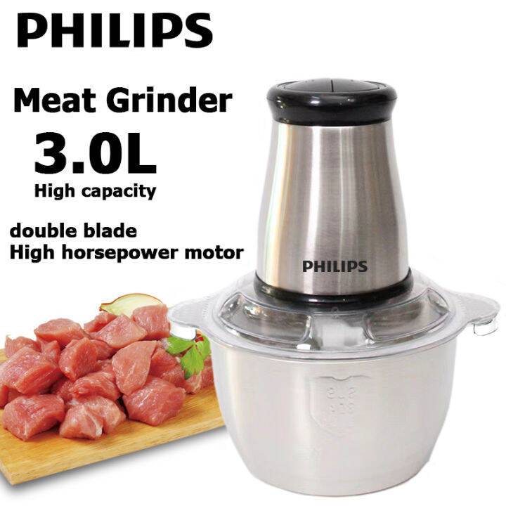PHILIPS Electric Food Blender 3L chopper blender mixer grinder