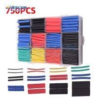 【YF】▧  750pcs Heat-shrink Tubing Thermoresistant Tube Shrink Wrapping Electrical Connection Wire Cable Insulation Sleeving