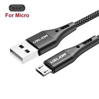 Uslion โทรศัพท์มือถือเคเบิล Usb Type C 3a S22 Poco 11สำหรับเครื่องชาร์จสาย12 Xiaomi ชนิด Usb Type-C ความเร็วสูง Samsung ดาต้าไมโคร