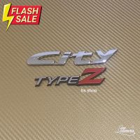 โลโก้ City type z ติดท้าย Honda ชุด 2 ชิ้น #สติ๊กเกอร์ติดรถ  #สติ๊กเกอร์ติดรถ ญี่ปุ่น  #สติ๊กเกอร์ติดรถยนต์ ซิ่ง  #สติ๊กเกอร์ติดรถยนต์ 3m