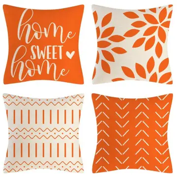 Throw Pillow Covers 18 x 18 Set of 4, Geometry Outdoor Square