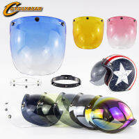 12สี Bule Visor สำหรับหมวกกันน็อคเปิดรถจักรยานยนต์ Shield Chopper R Capacetes Moto Casco เลนส์ BV01