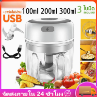 เครื่องปั่นพริก เครื่องปั่นกระเทียม เครื่องบดเนื้อ 100/250/300ML เครื่องปั่นเอนกประสงค์ เครื่องปั่น ที่บดกระเทียมไฟฟ้า