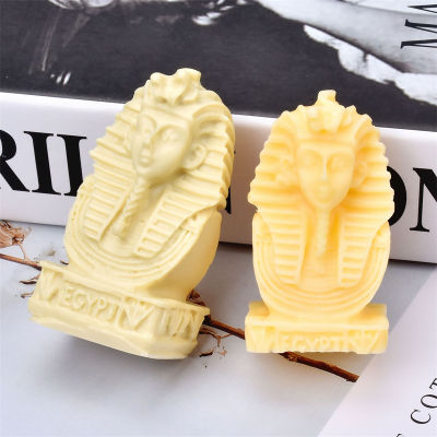 Mold Home Office Silicone Lion Candle Statue Handmade Ornaments Pyramid Queen Incense Pharaoh