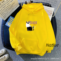 Natlux เสื้อฮู้ด เสื้อแขนยาวอบอุ่น หลวมและสบาย สไตล์ สบาย เท่ ทันสมัย WWY2300084 41Z231009