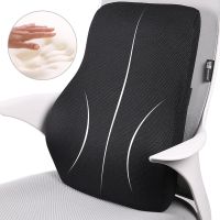 Lumbar Support Pillow; Memory Foam Chair Cushion Supports Lower Back accessories car pillow memory foam pillow