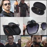 พร้อมส่งได้รับใน 2 วัน  ! แว่นตากันแดด TONY STARK จาก AVENGER INFINITY WAR แว่นTONYSTARK แว่นกันแดด IRON MAN