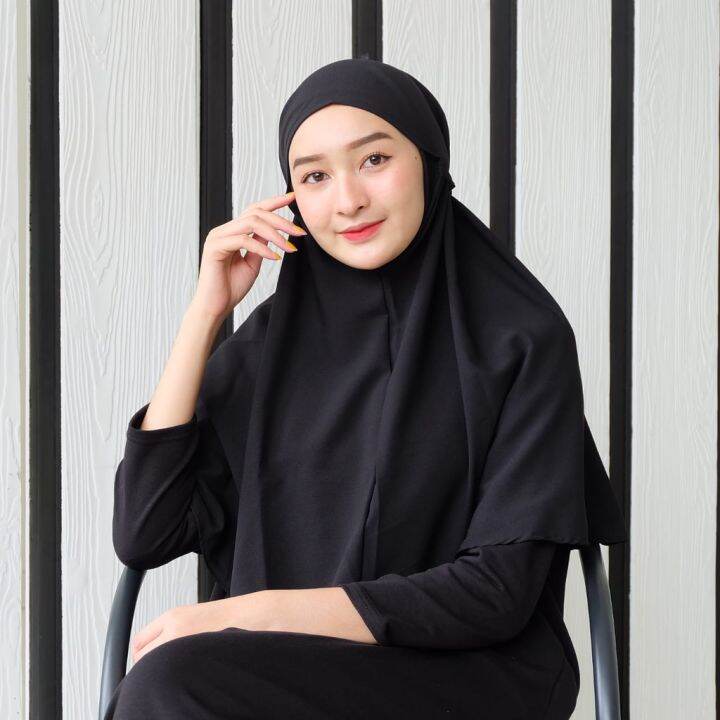 FASSHON_BARUJILBAB /BERGO MARYAM DIAMOND L/HIJAB INSTAN UKURAN DEWASA