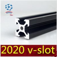 2020 aluminum extrusion profile european standard 2020 v-slot black length 350mm aluminum profile workbench 1pcs 350mm 370mm Hand Tool Parts Accessori