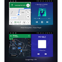 รถเครื่องเล่นวิดีโอมัลติมีเดียเครื่องรับสัญญาณเสียงสเตอริโอในรถยนต์รองรับแผนที่ GPS พร้อมเสาอากาศ WiFi สำหรับรถบรรทุก RV สำหรับ Android 10.1