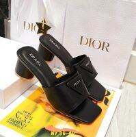 Sandals model wear PRADA shoes sandals high-heeled models G ั่ นง//grade El lights warranty straight cover 100%