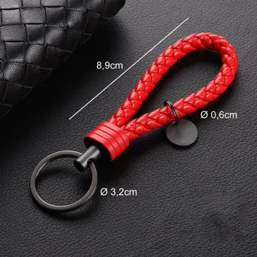 PU Leather Lanyard Key Holder Wallet Waist Leather Strap Casual KeyChains  Gift