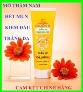 Sữa rửa mặt tr i mụn cho da dầu, sữa rửa mặt nghệ mật ong