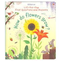 Usborne original English first questions and answers how do flowers grow