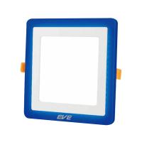 ดาวน์ไลท์ LED EVE SKYBLUE SQUARE 542808 9 วัตต์ BLUELIGHT WARMWHITE