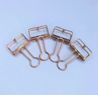 LigneClips 32 mm Rose Gold 4P / คลิปโลหะ ขนาด 32 มิลลิเมตร สีโรสโกลด์ บรรจุ 4 ชิ้น (OLC-M04RG)